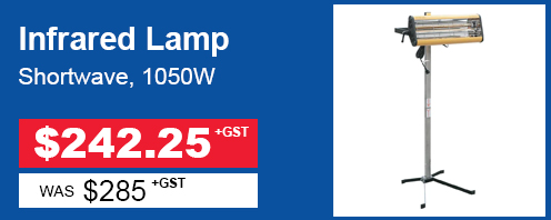 Infrared Lamp, Shortwave 1050W